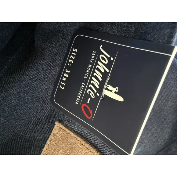 Johnnie-O London Pants W 38 L 32 Indigo Blue Stretch Chino JMPA100010 NWT